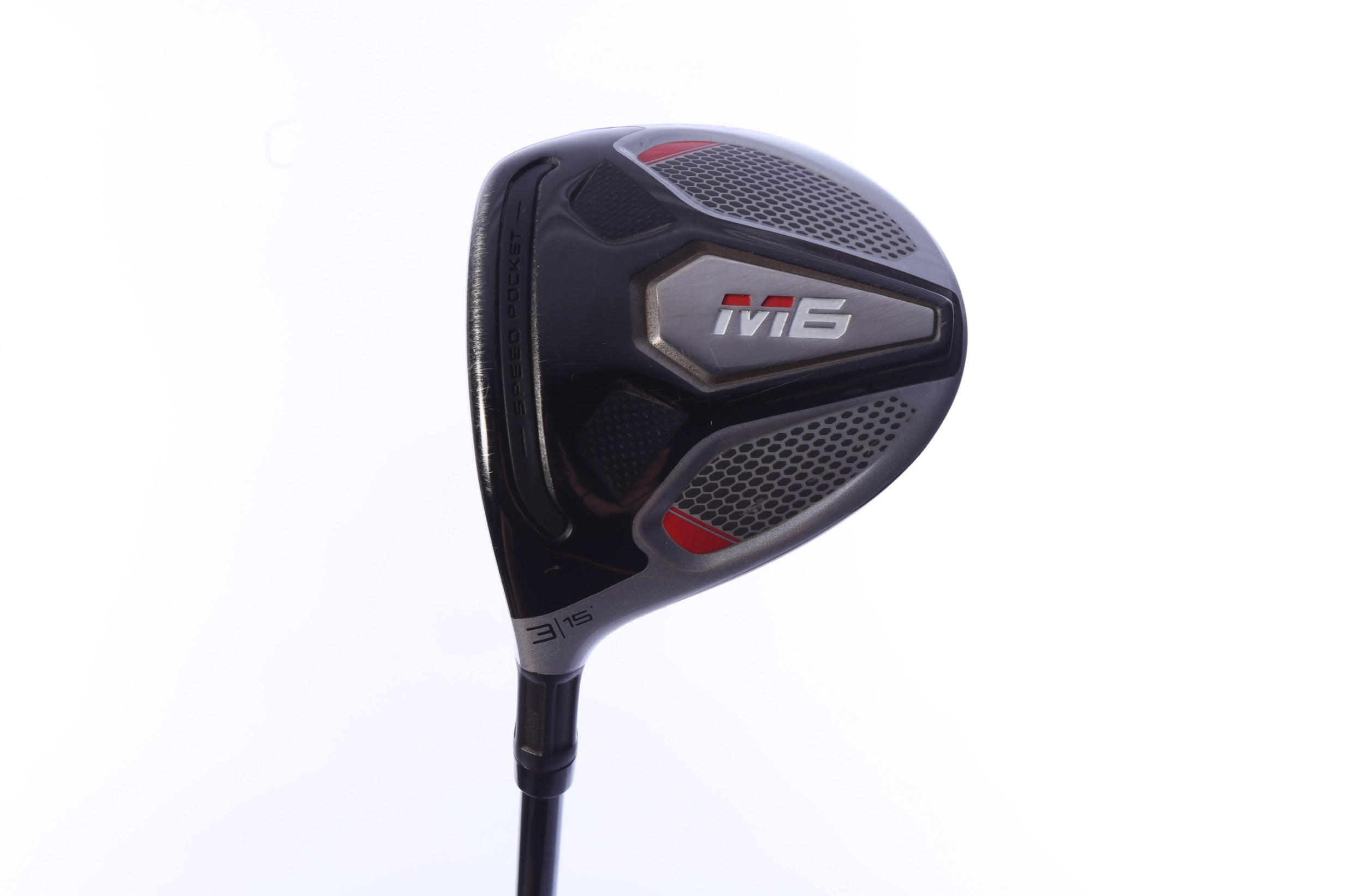 Used TaylorMade M6 3-Wood - Left-Handed - 15 Degrees - Stiff Flex