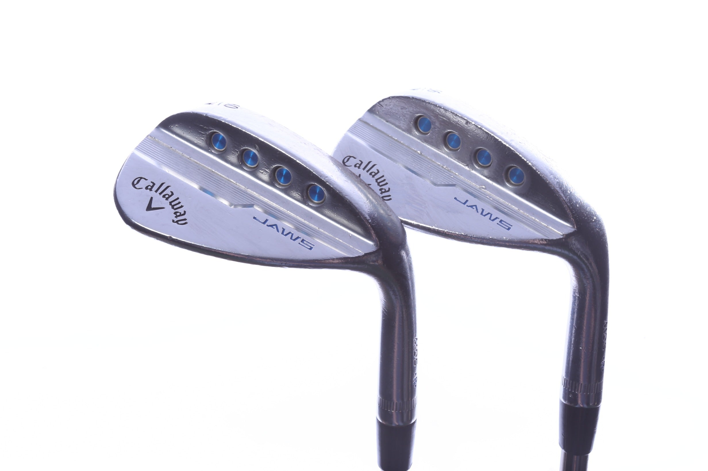 Used Callaway MD5 JAWS Chrome Wedge Set - Right-Handed - 56*, 60* - Regular Flex-Next Round