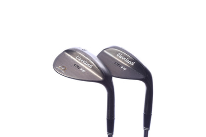 Used Cleveland CG15 Oil Quench Wedge Set - Right-Handed - 56*, 60* - Wedge Flex