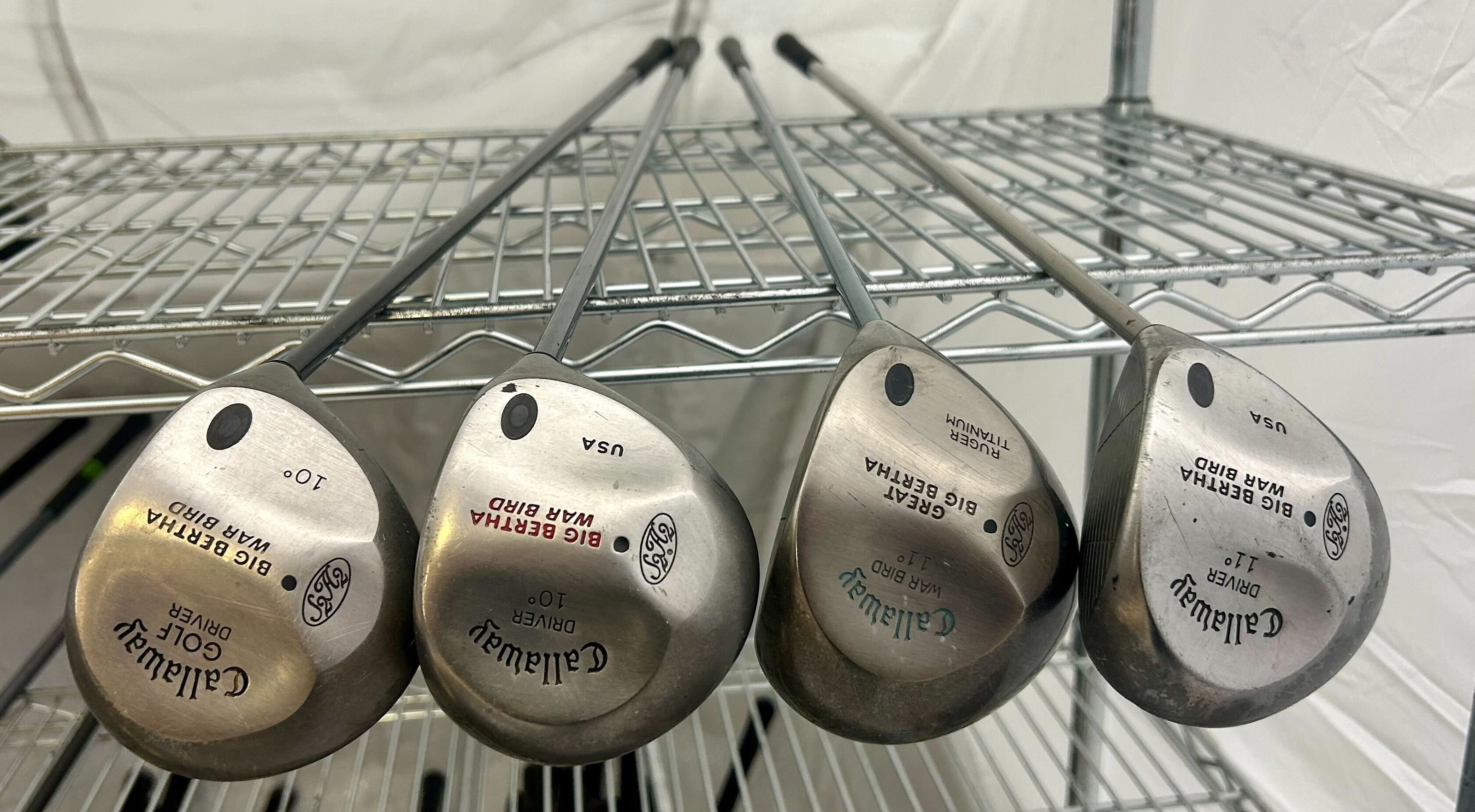 Wholesale Lot of 20 Golf Clubs - Callaway Drivers-Next Round