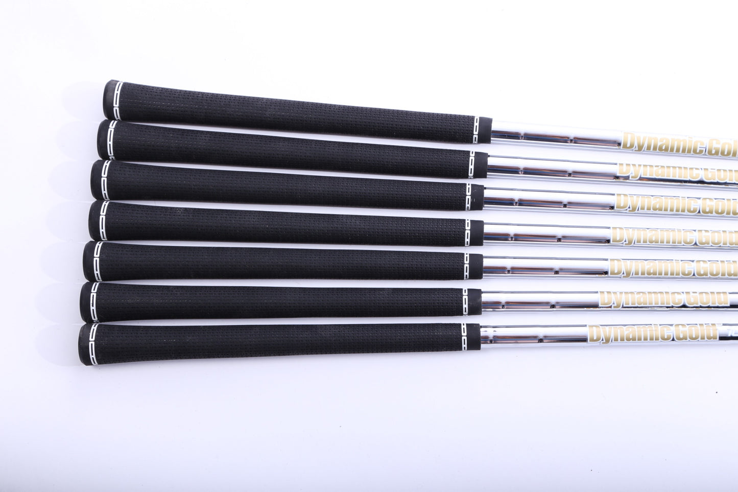 Used True Temper Dynamic Gold 105 S300 Stiff Steel Iron Shaft Set 34"-37.5"-Next Round