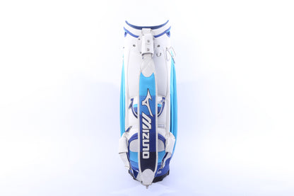 Used Mizuno Pro Multicolor Staff Bag - 6-Way - 9 Pockets - Rain Cover Included-Next Round