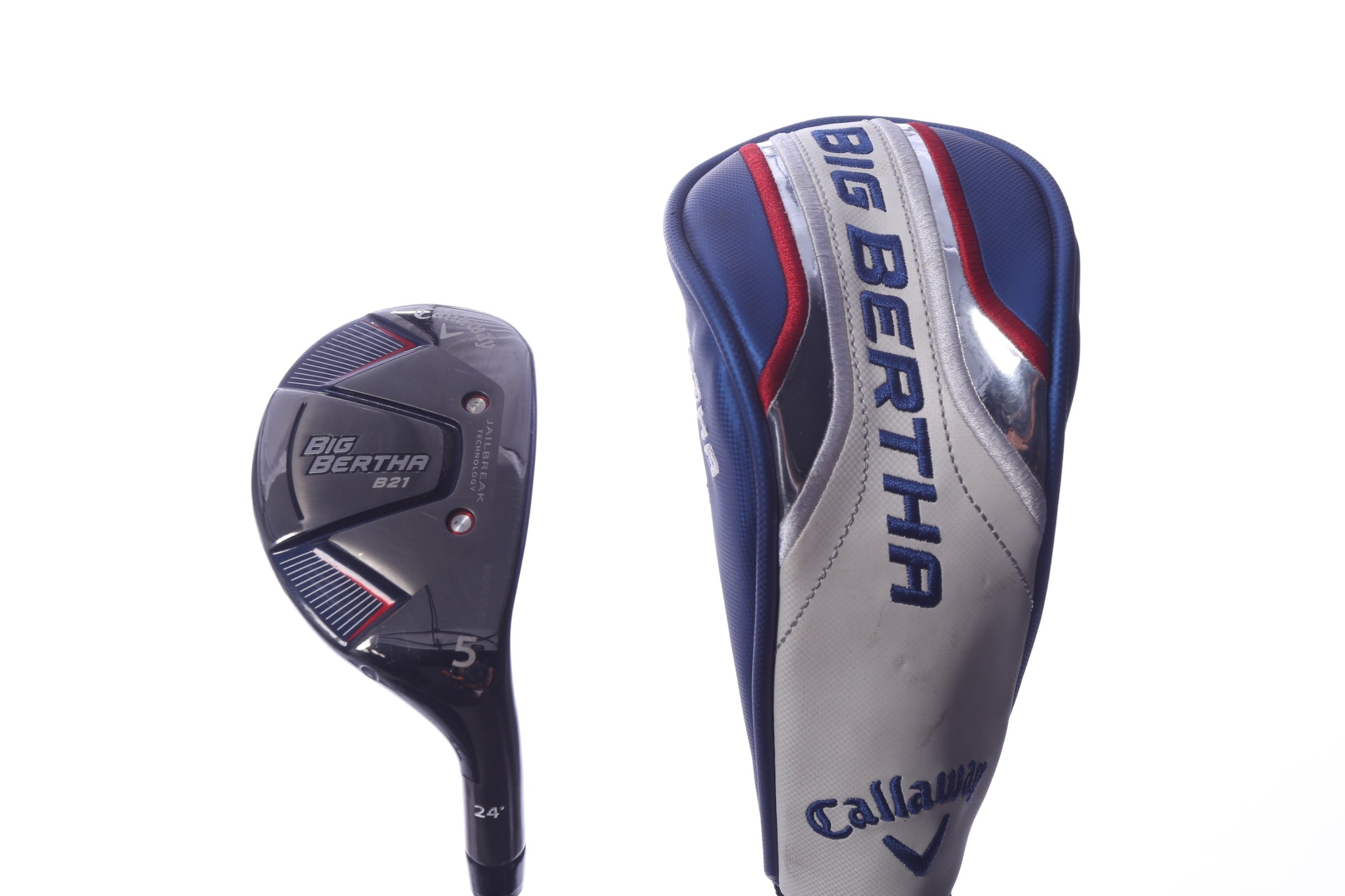 Used Callaway Big Bertha B21 5H Hybrid - Right-Handed - 24 Degrees - Seniors Flex-Next Round