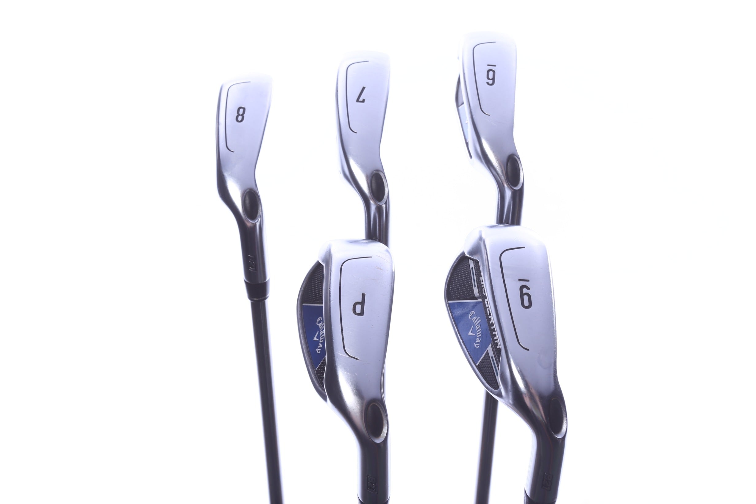 Used Callaway Big Bertha B21 Iron Set - Right-Handed - 6-PW - Seniors Flex