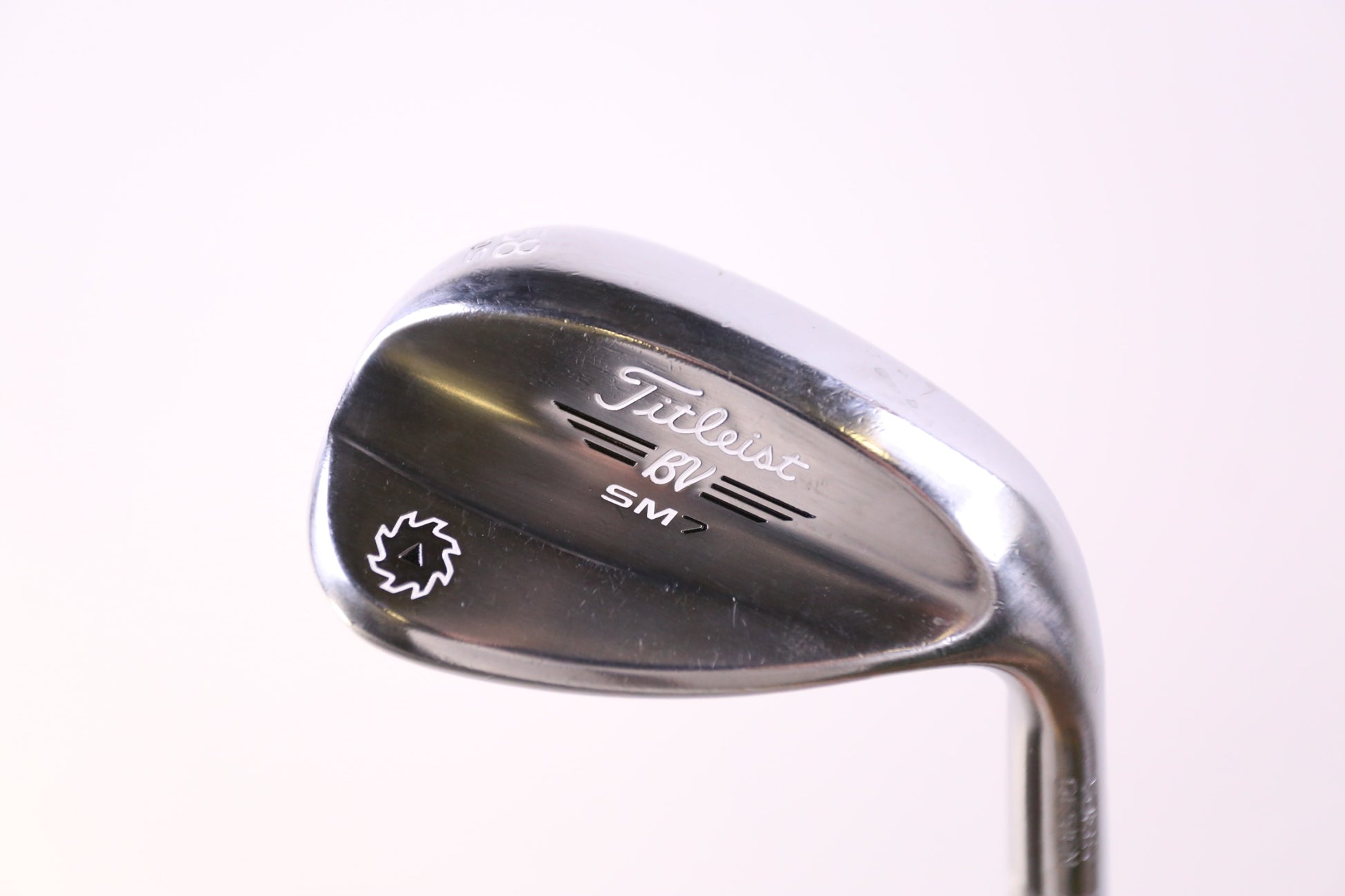 Used Titleist Vokey SM7 Tour Chrome Lob Wedge - Right-Handed - 58 Degrees - Stiff Flex-Next Round