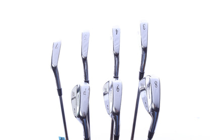 Used Mizuno MP 37 Iron Set - Right-Handed - 3-5, 7-PW - Stiff Flex