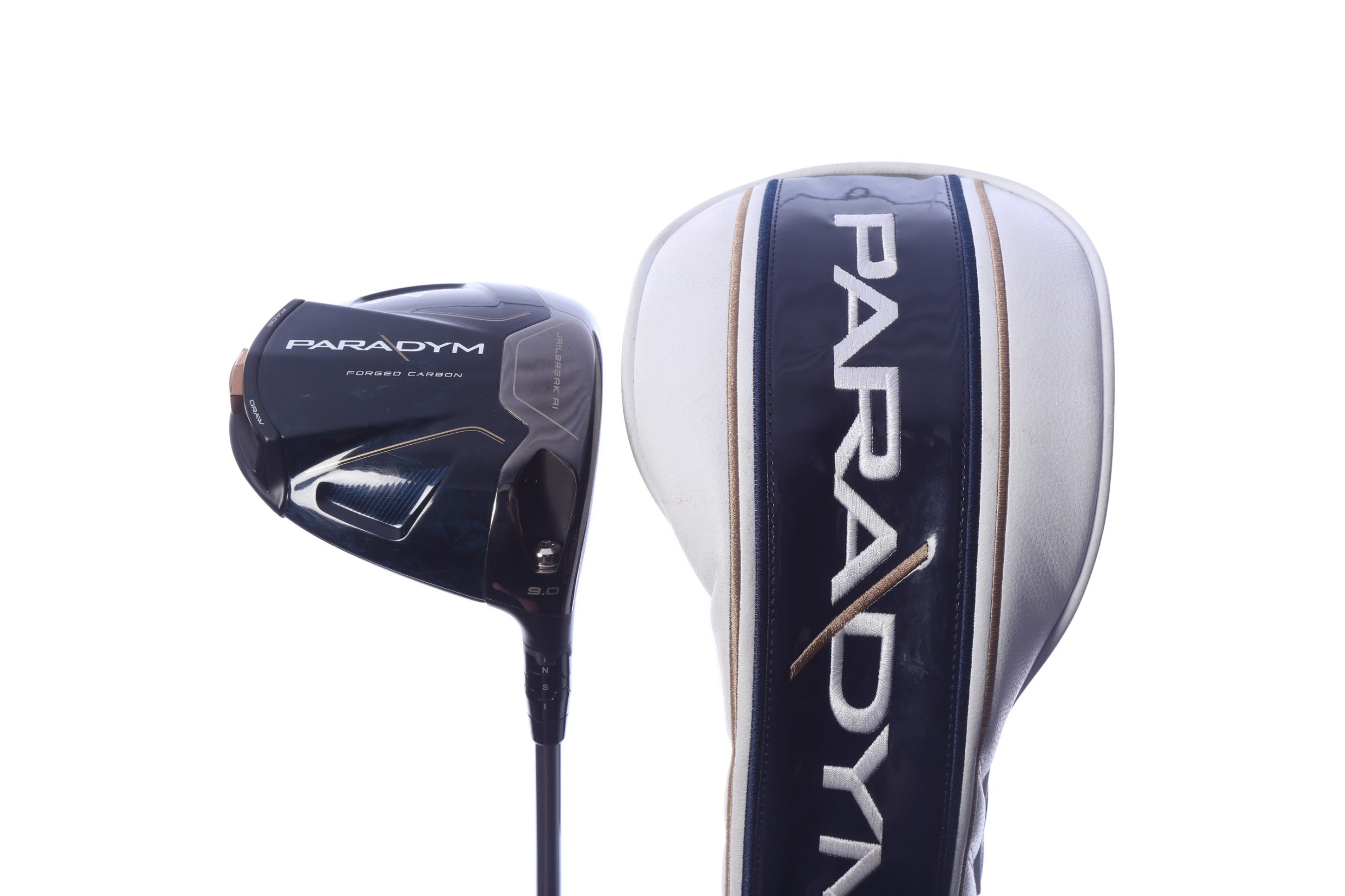 Used Callaway Paradym Driver - 9 Degrees - Stiff Flex Project X HZRDUS RDX Smoke - Right-Handed