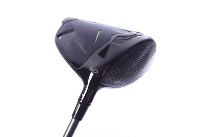 Used TaylorMade Qi35 Max Designer Black Driver - 9 Degrees - Stiff Flex Fujikura Air Speeder - Right-Handed