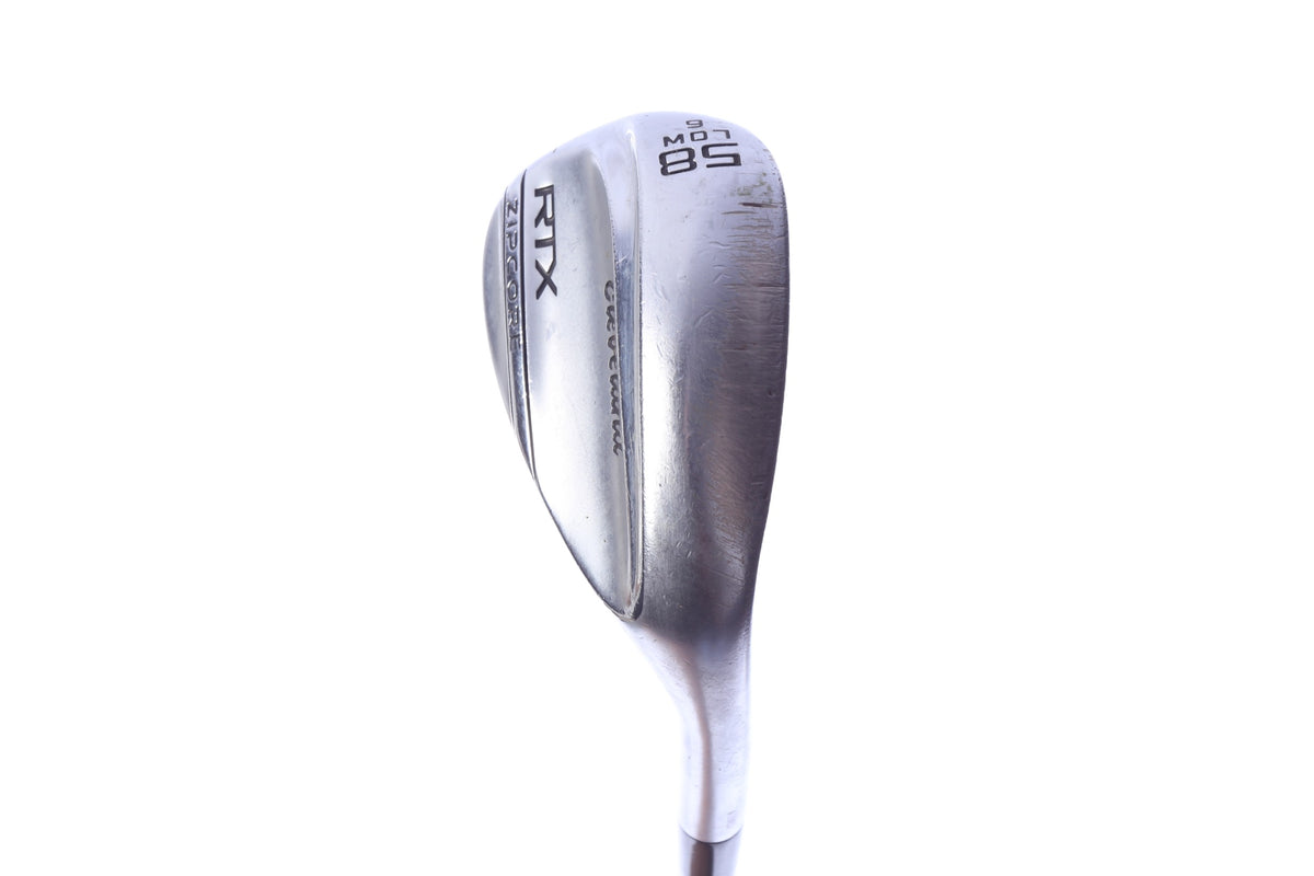 Used Cleveland RTX ZipCore Tour Satin Lob Wedge - Right-Handed - 58 Degrees - Stiff Flex
