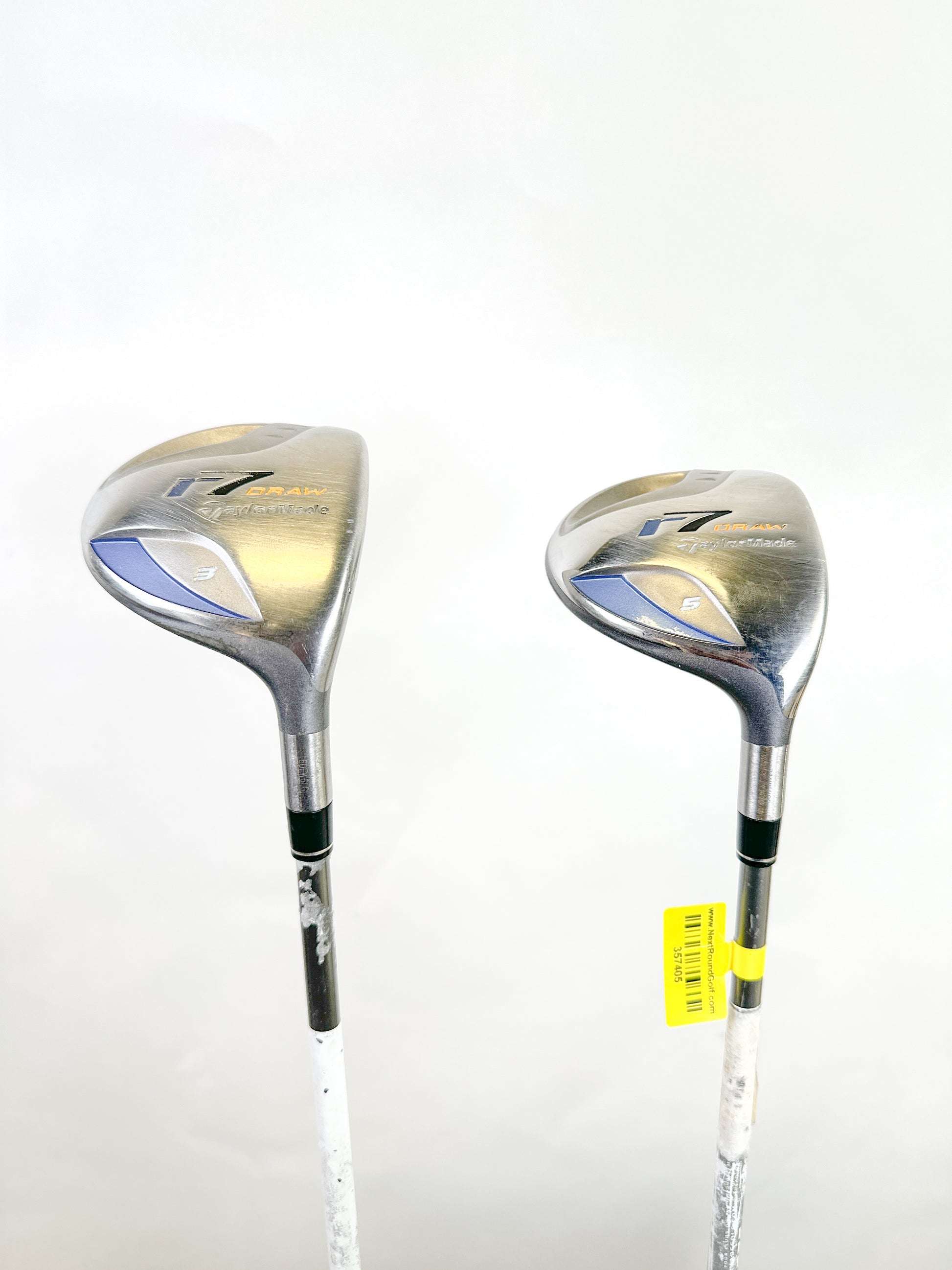 Used TaylorMade r7 Draw Wood Set - Right-Handed - 3, 5 - Ladies Flex-Next Round