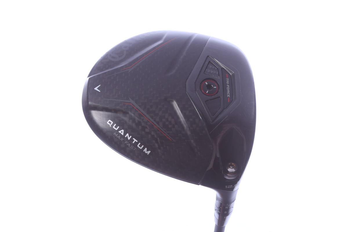 Used Callaway Quantum Max Fast Driver - 12 Degrees - Regular Flex Mitsubishi Vanquish Blue - Right-Handed-Next Round