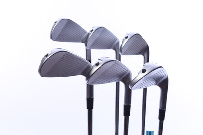 Used TaylorMade 2021 P790 Iron Set - Left-Handed - 5-PW - Stiff Flex