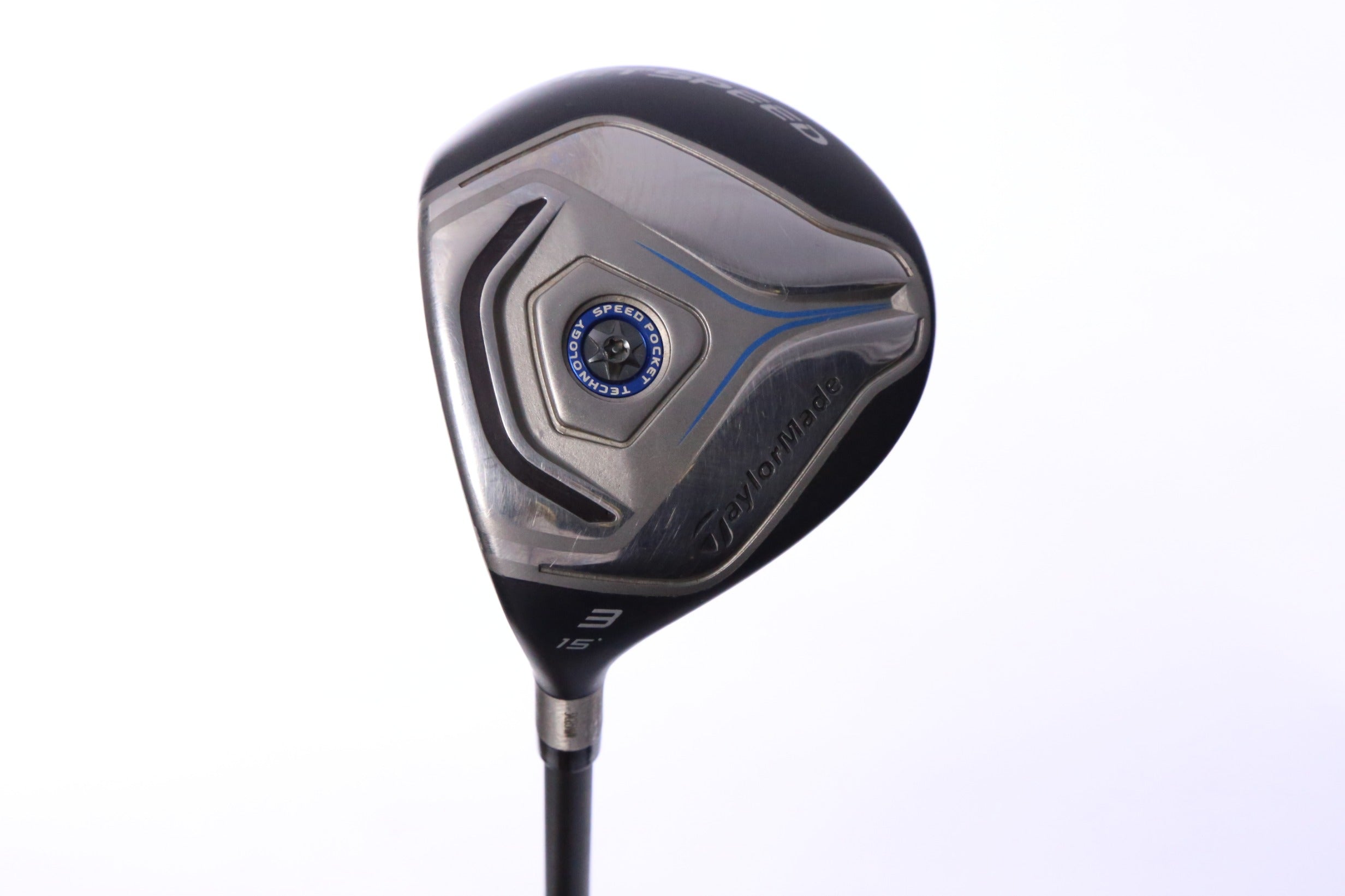 Used TaylorMade JetSpeed 3-Wood - Left-Handed - 15 Degrees - Stiff Flex