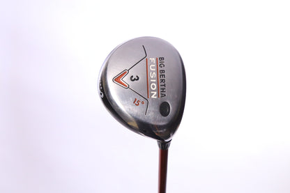 Used Callaway Big Bertha Fusion 3-Wood - Right-Handed - 15 Degrees - Stiff Flex-Next Round