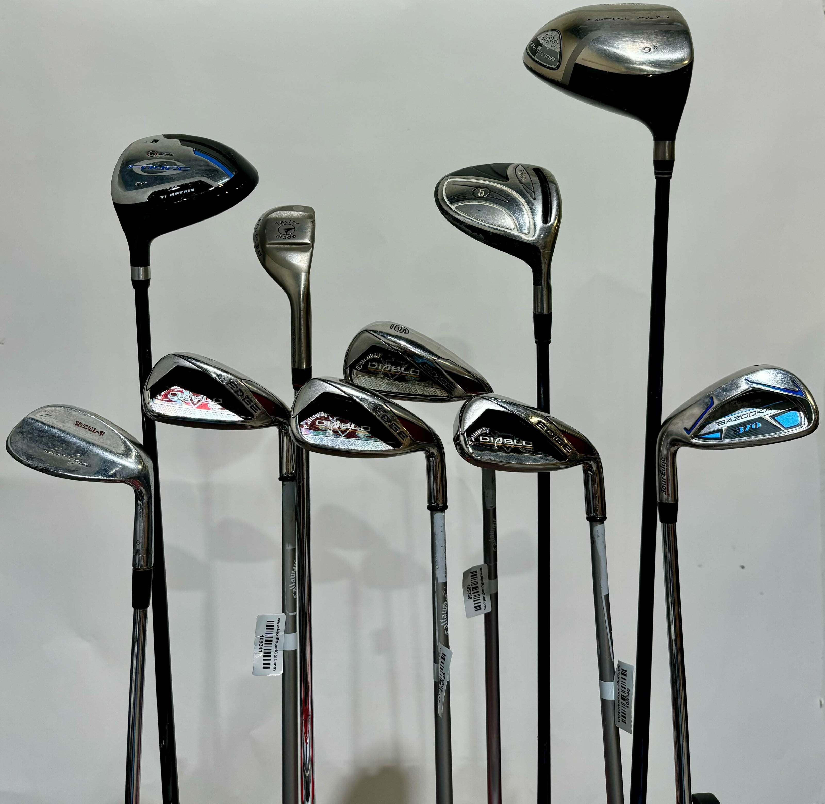 Wholesale Lot of 30 Golf Clubs - Assorted Golf Clubs-Next Round