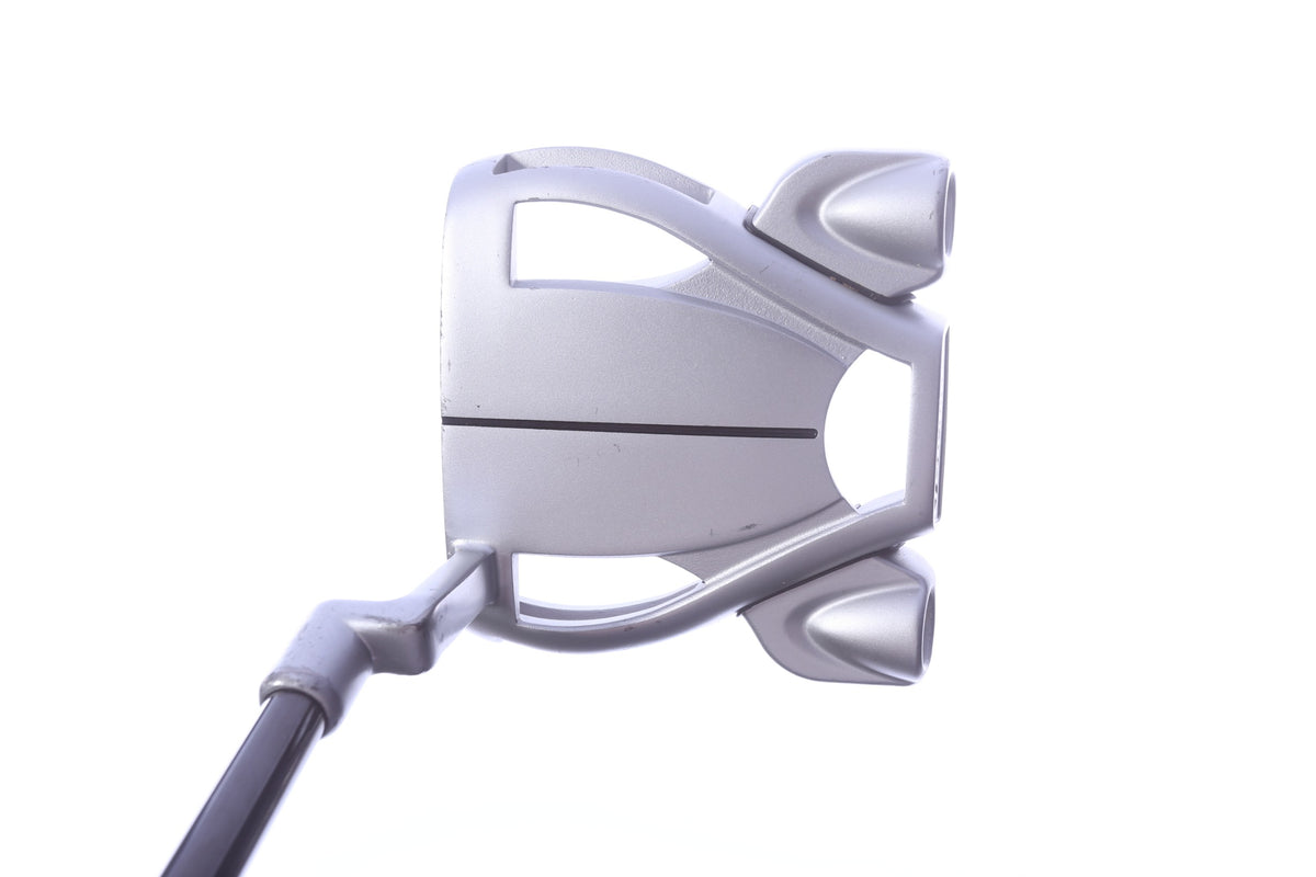 Used TaylorMade Spider Tour Silver L Neck Putter - Right-Handed - 34 in - Mallet-Next Round