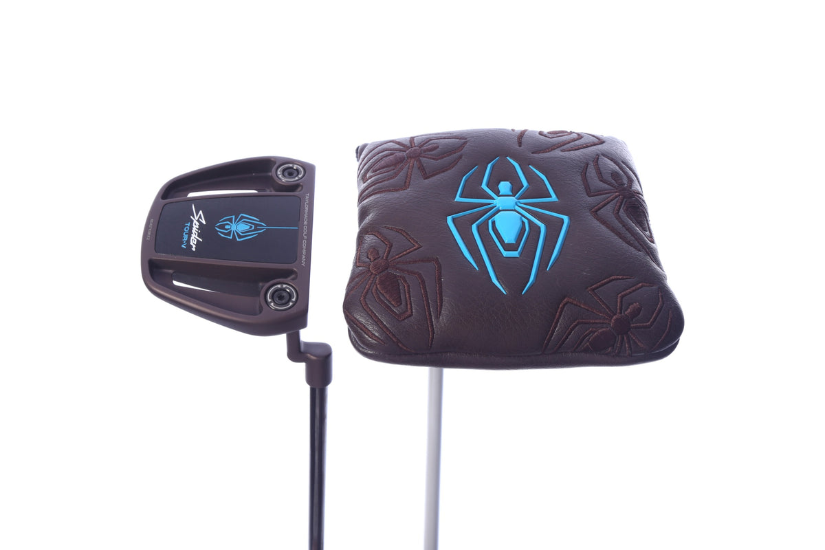Used TaylorMade Spider Tour Torched PVD L Neck Putter - Right-Handed - 34 in - Mallet