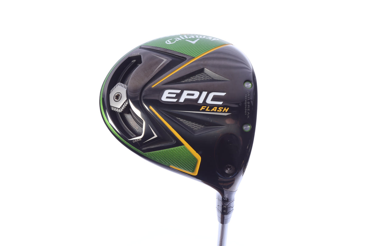 Used Callaway Epic Flash Driver - 10.5 Degrees - Regular Flex Project X EvenFlow Green - Right-Handed