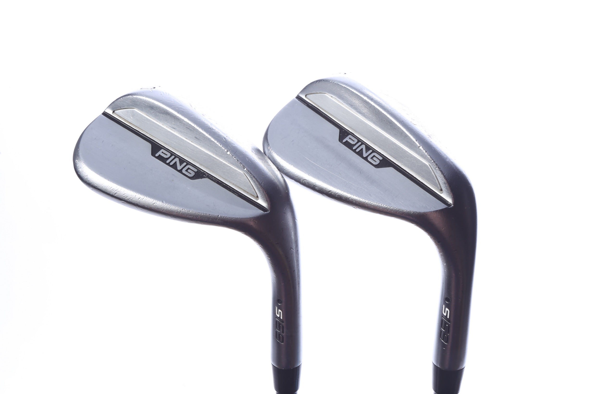 Used Ping s159 Chrome Wedge Set - Right-Handed - 56*, 60* - Ladies Flex