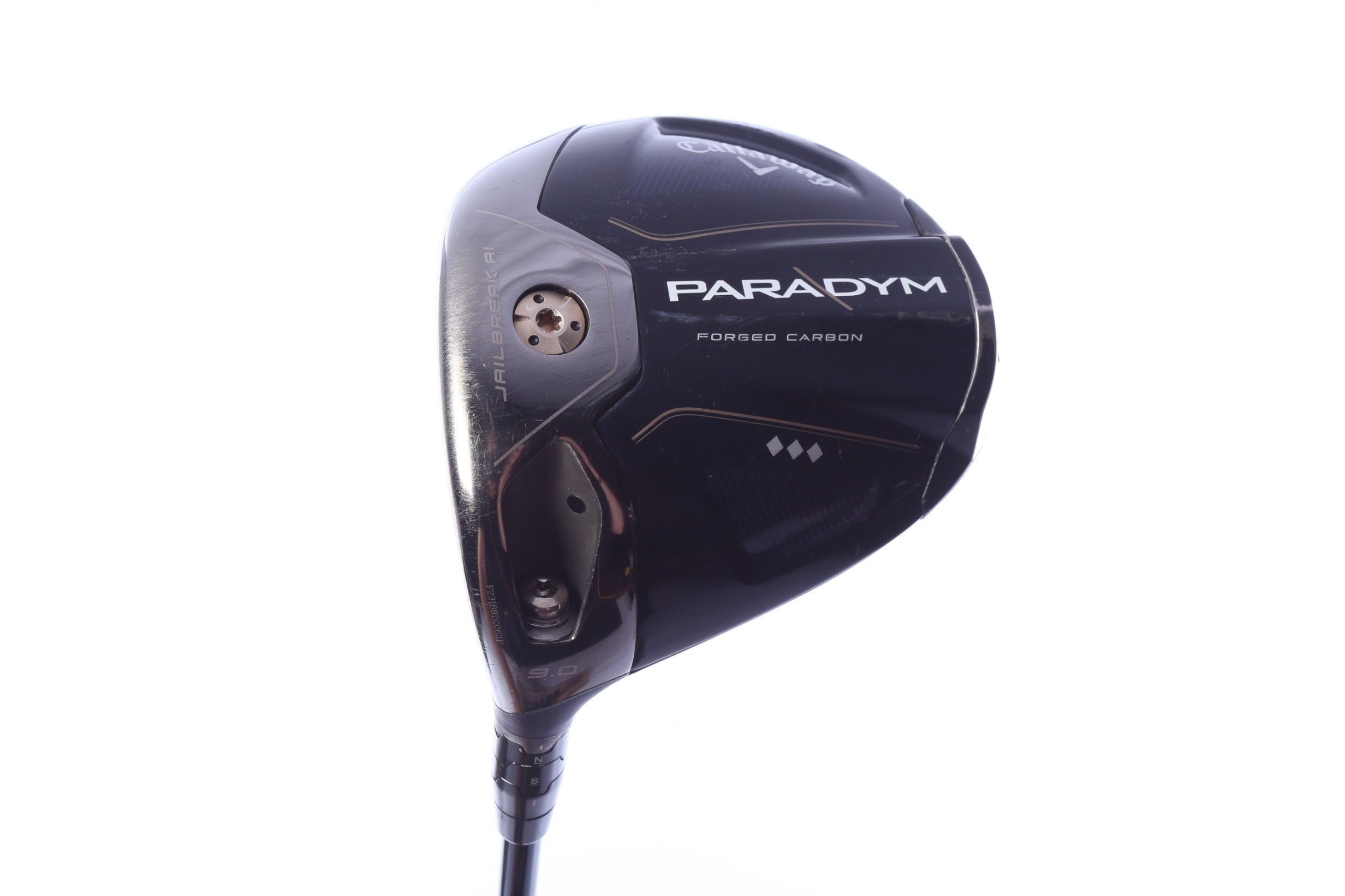 Used Callaway Paradym Triple Diamond Driver - 9 Degrees - Extra Stiff Flex Project X HZRDUS - Left-Handed