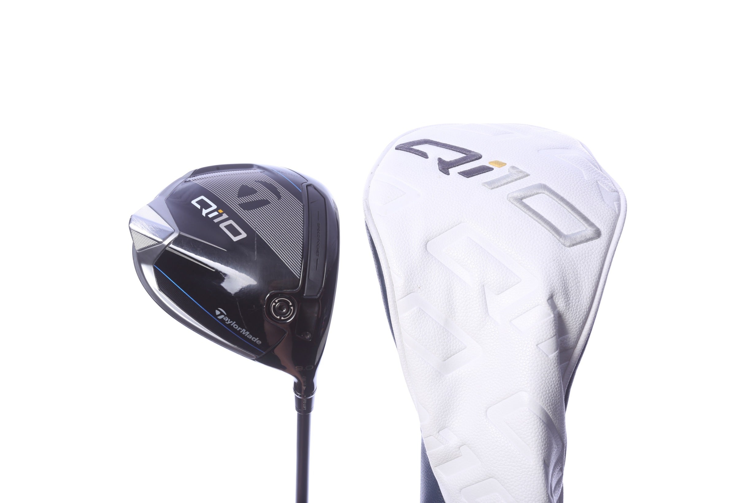 Used TaylorMade Qi10 Driver - 9 Degrees - Stiff Flex Project X HZRDUS - Right-Handed