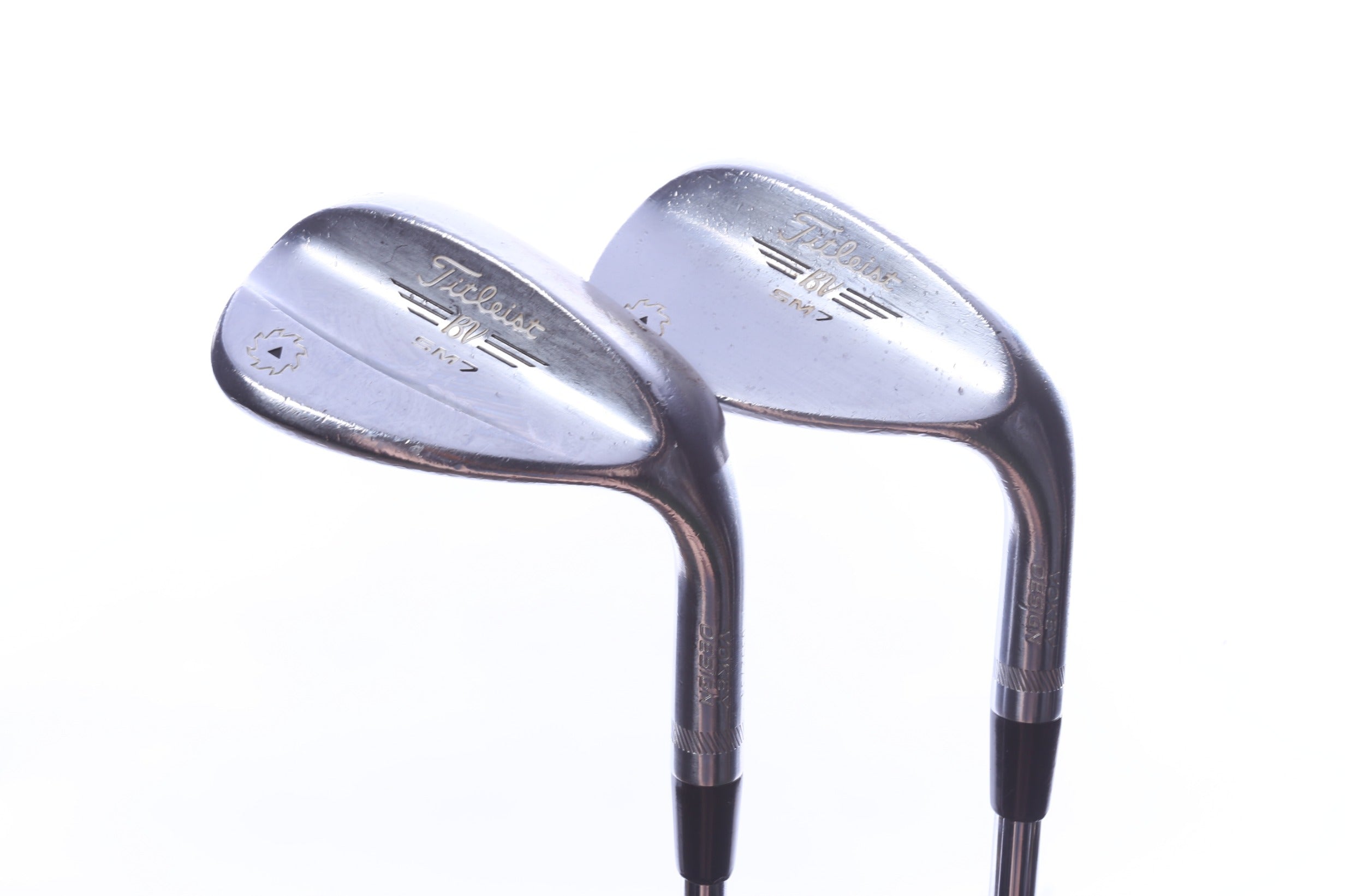 Used Titleist Vokey SM7 Tour Chrome Wedge Set - Right-Handed - 54*, 58* - Wedge Flex-Next Round