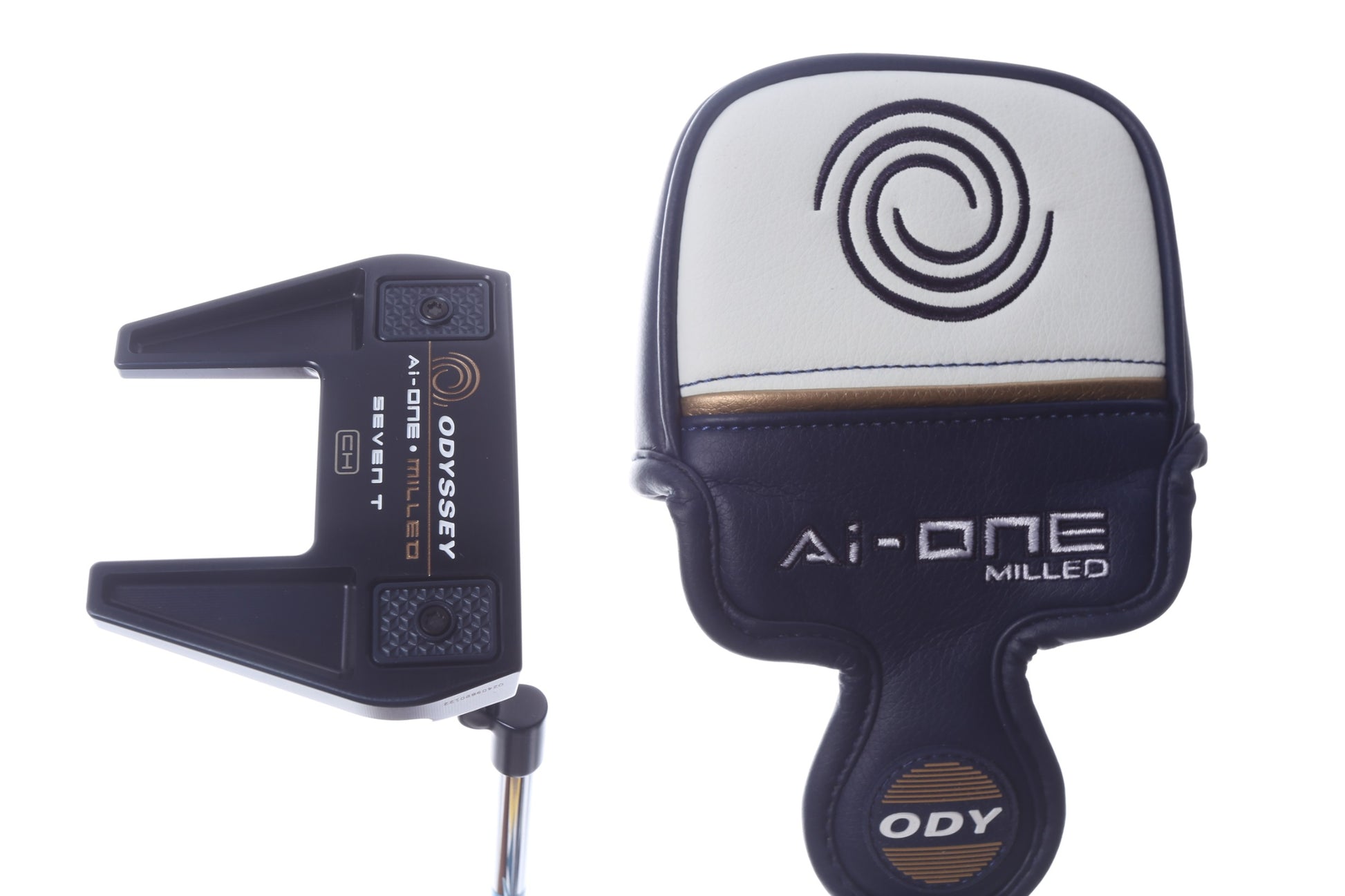 Used Odyssey Ai-ONE Milled Seven T CH Putter - Right-Handed - 34.5 in - Mallet-Next Round
