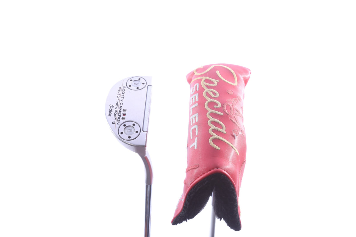 Used Titleist Scotty Cameron Select Newport 3 Putter - Right-Handed - 35 in - Mid-mallet-Next Round