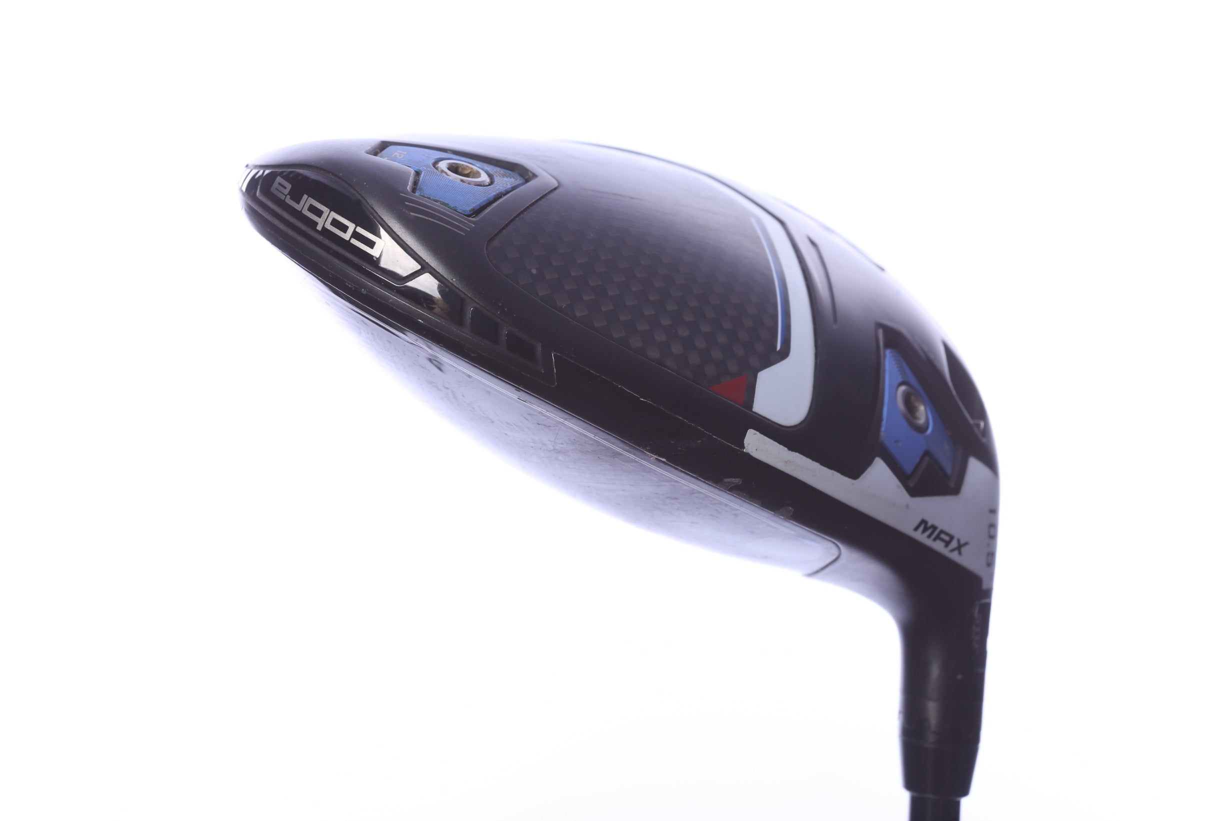 Used Cobra AeroJet MAX Driver - 10.5 Degrees - Stiff Flex Mitsubishi Kai'li Blue - Right-Handed