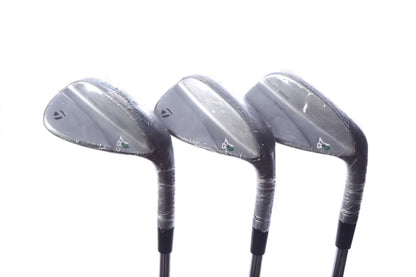 Used TaylorMade Milled Grind 4 Raw Wedge Set - Right-Handed - 50*, 54*, 58* - Wedge Flex-Next Round