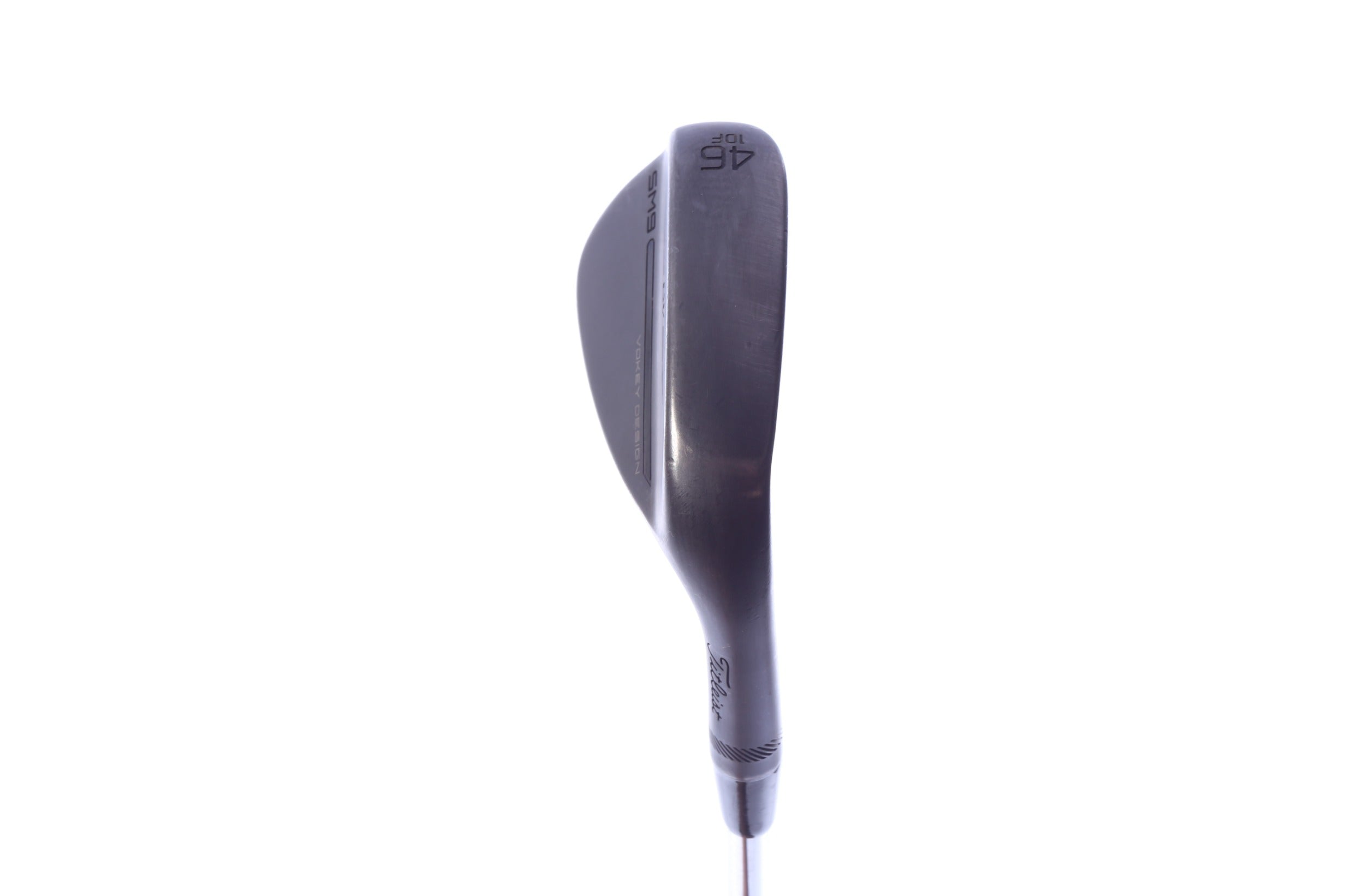 Used Titleist Vokey SM9 Jet Black Gap Wedge - Right-Handed - 46 Degrees - Wedge Flex-Next Round
