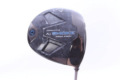 Used Callaway Paradym Ai Smoke MAX Fast Driver - 10.5 Degrees - Ladies Flex Mitsubishi ELDIO White 40 - Right-Handed-Next Round