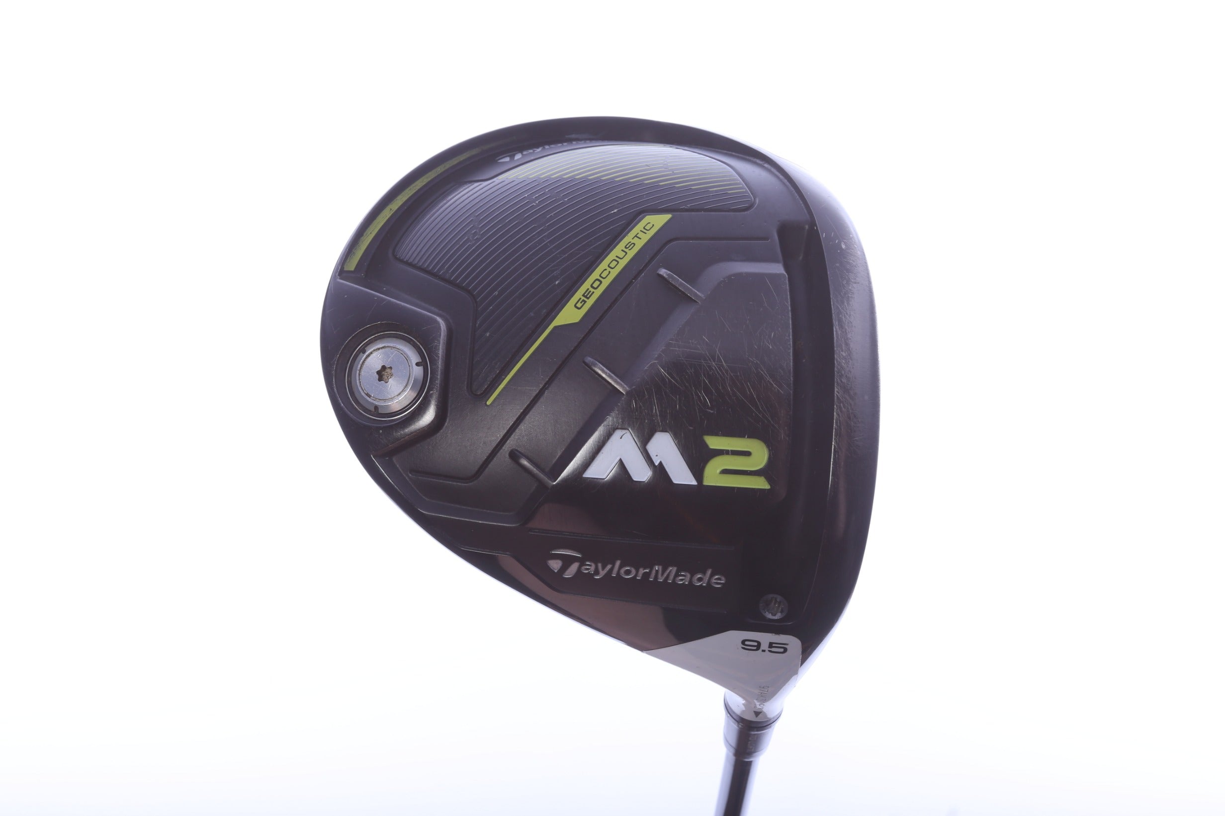 Used TaylorMade M2 2017 Driver - 9.5 Degrees - Stiff Flex Mitsubishi Kai'li Deep Waves Red - Right-Handed-Next Round