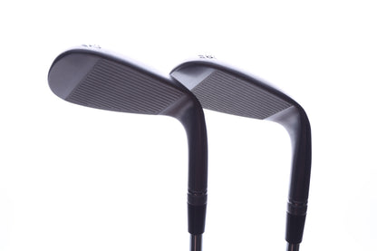Used TaylorMade Milled Grind 4 Raw Wedge Set - Left-Handed - 52*, 56* - Wedge Flex-Next Round