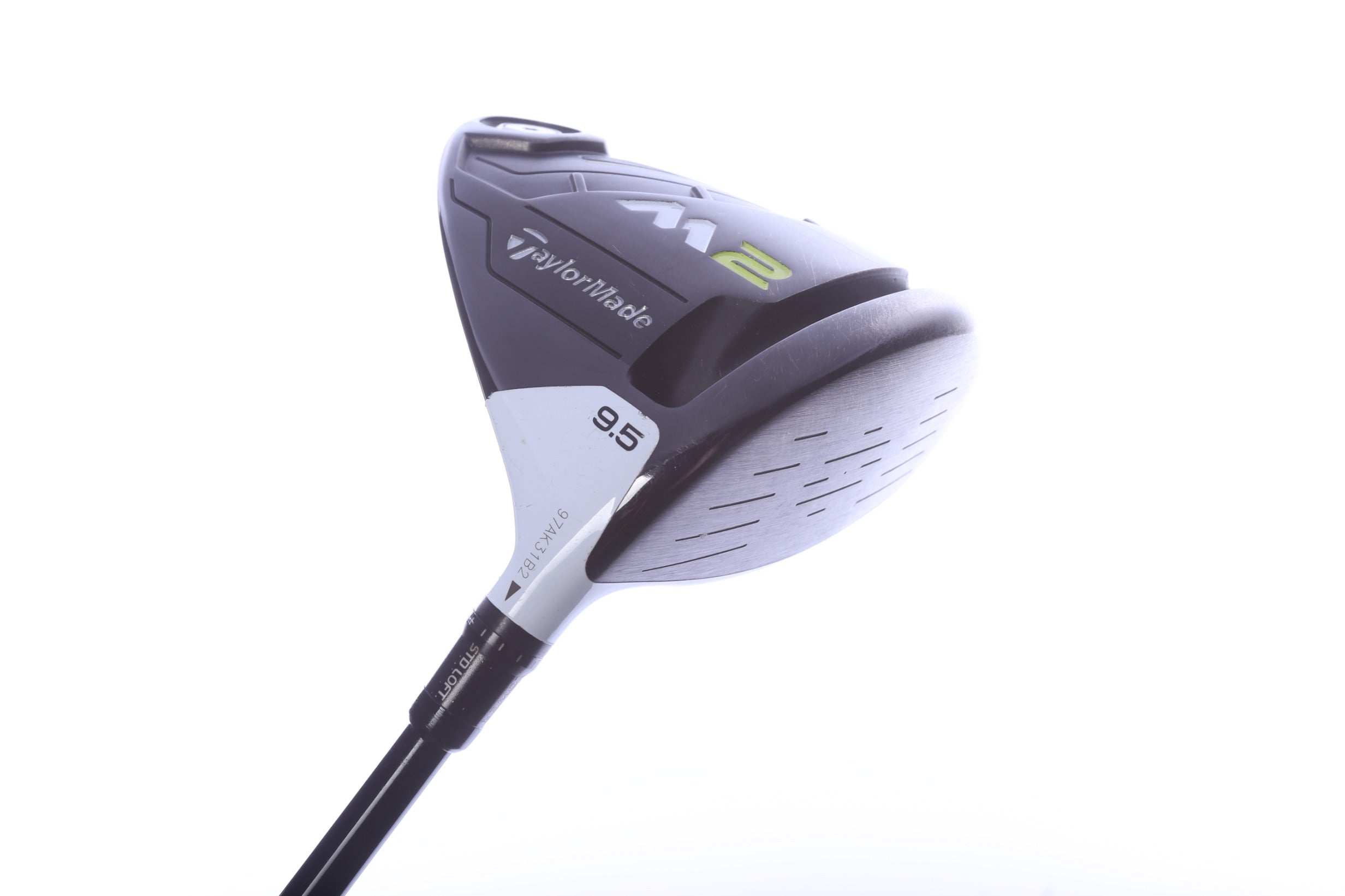 Used TaylorMade M2 2017 Driver - 9.5 Degrees - Stiff Flex Mitsubishi Kai'li Deep Waves Red - Right-Handed-Next Round