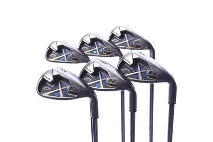 Used Callaway X-22 Iron Set - Right-Handed - 5-PW - Regular Flex