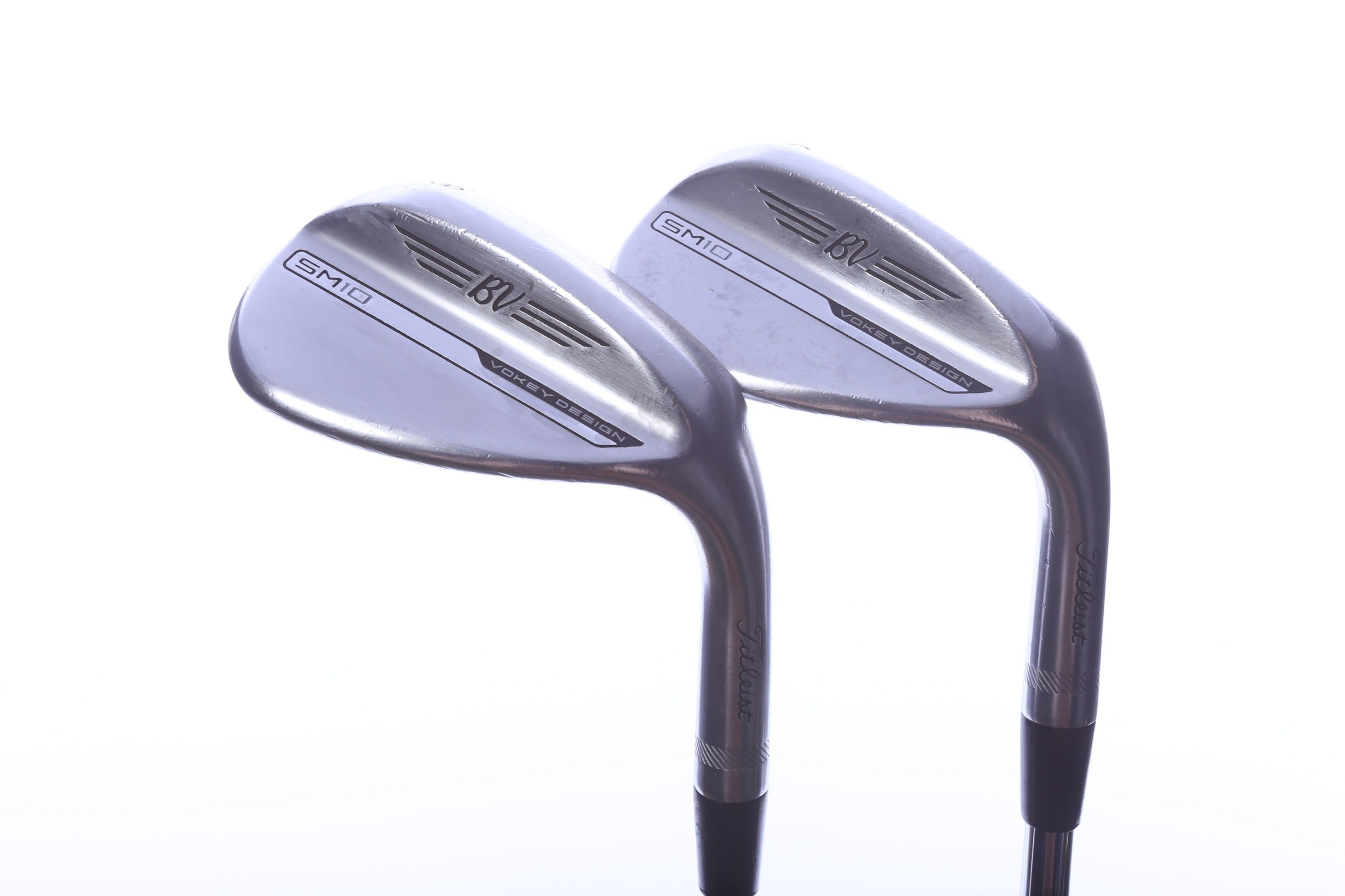 Used Titleist Vokey SM10 Tour Chrome Wedge Set - Right-Handed - 54*, 58* - Wedge Flex-Next Round