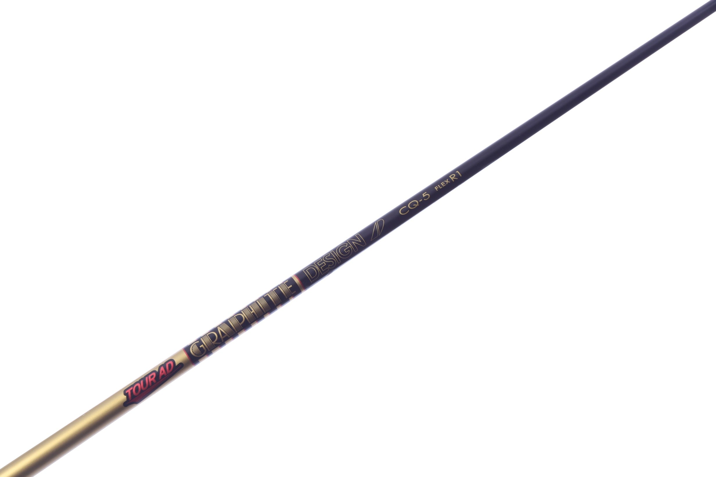 Used Graphite Design Tour AD CQ Driver Shaft Regular Flex Graphite - 44.25 in - TaylorMade M Adapter
