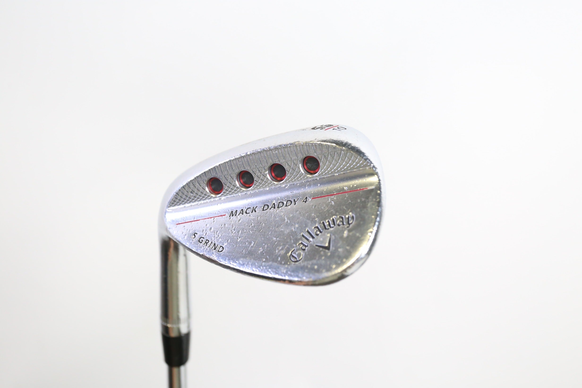 Used Callaway Mack Daddy 4 Tactical S Grind Sand Wedge - Left-Handed - 56  Degrees - Stiff Flex