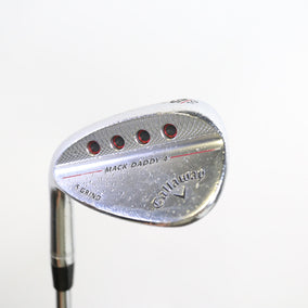 Used Callaway Mack Daddy 4 Tactical S Grind Sand Wedge - Left-Handed - 56 Degrees - Stiff Flex