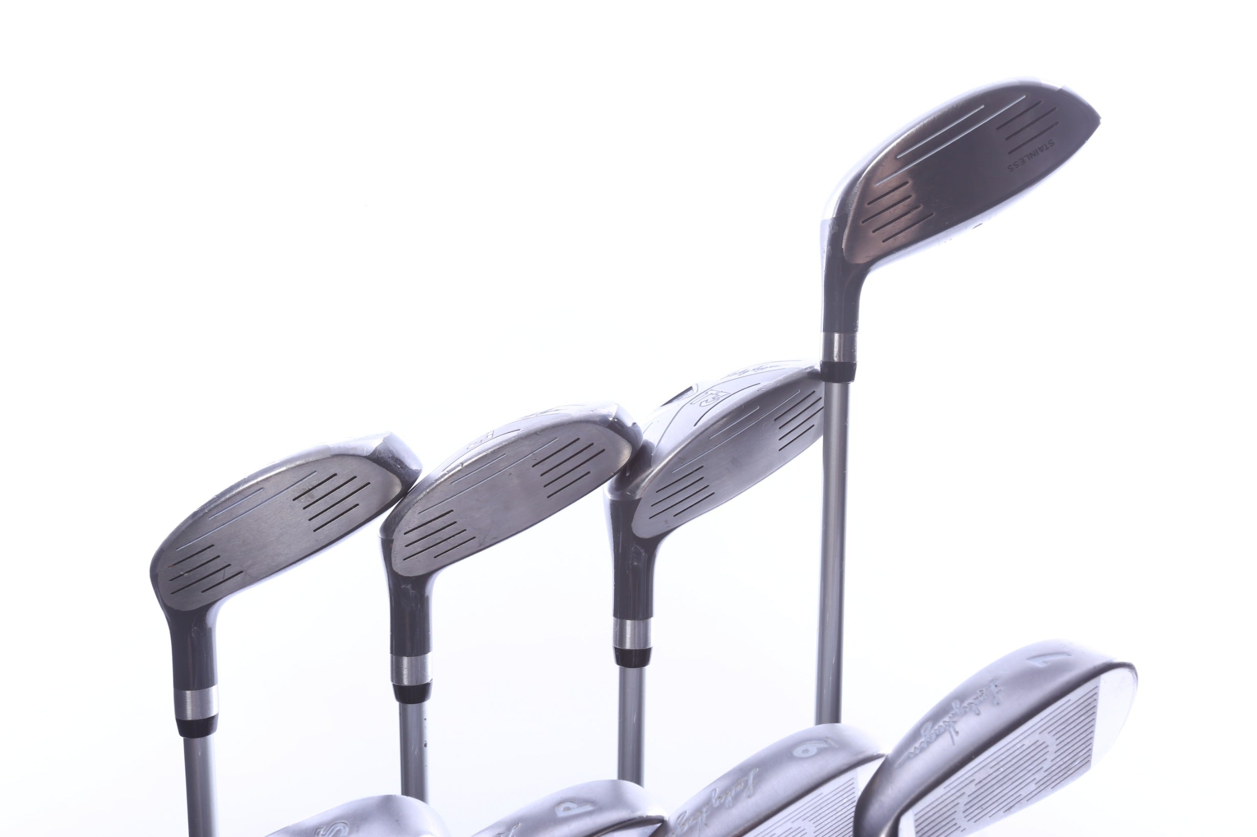 Used Walter Hagen Lady Hagen T3 Complete Set - Right-Handed - 3-Wood, 4-6H, 7-PW, SW - Ladies Flex-Next Round