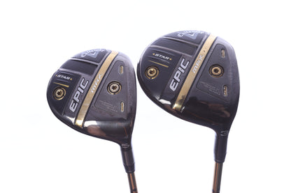 Used Callaway Epic Max Star Wood Set - Right-Handed - 3W, 5W - Seniors Flex-Next Round