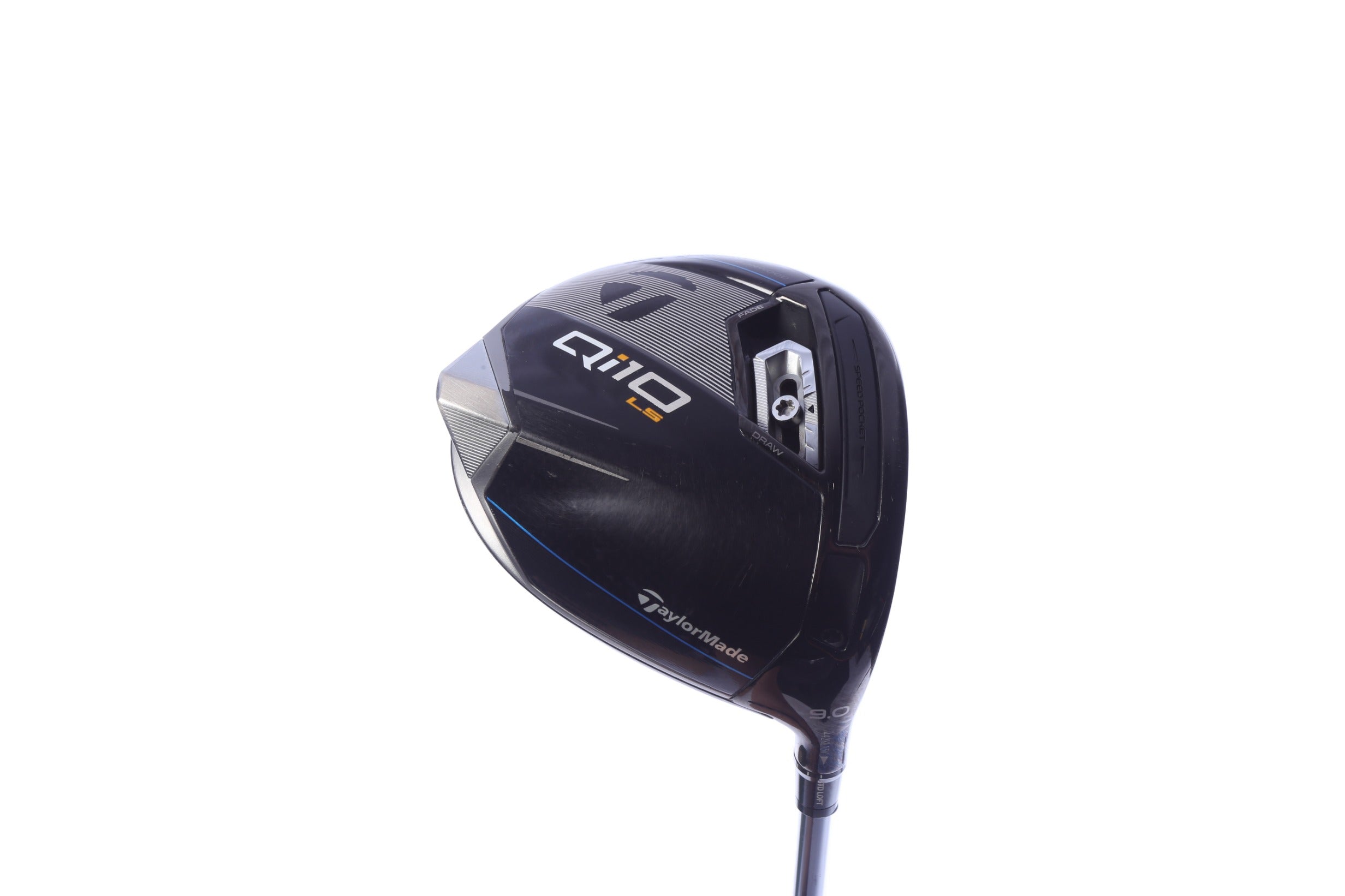Used TaylorMade Qi10 LS Driver - 9 Degrees - Tour Stiff Flex Aldila Rogue` - Right-Handed-Next Round