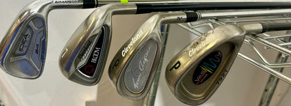 Wholesale Lot of 50 Golf Clubs - Adams and Cleveland Single Irons and Wedges-Next Round