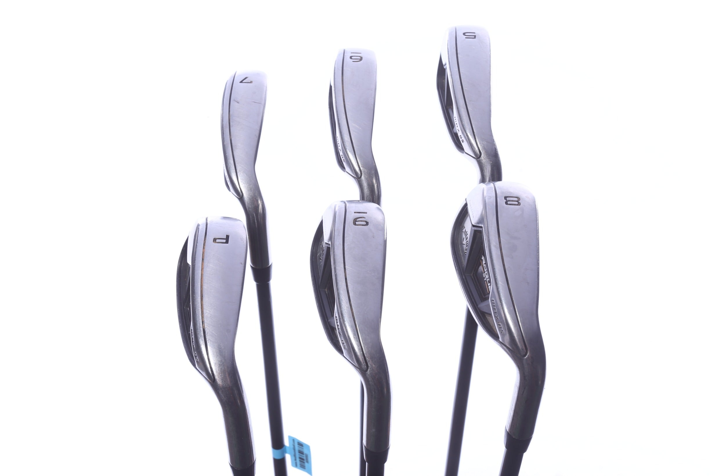 Used Callaway Rogue ST MAX OS Iron Set - Right-Handed - 5-PW - Stiff Flex-Next Round