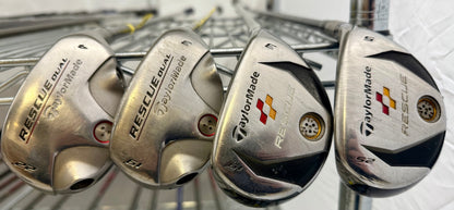 Wholesale Lot of 40 Golf Clubs - TaylorMade Rescue Dual & Rescue Hybrids-Next Round
