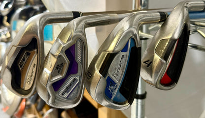 50 Assorted Cobra & TaylorMade Irons & Wedges-Next Round