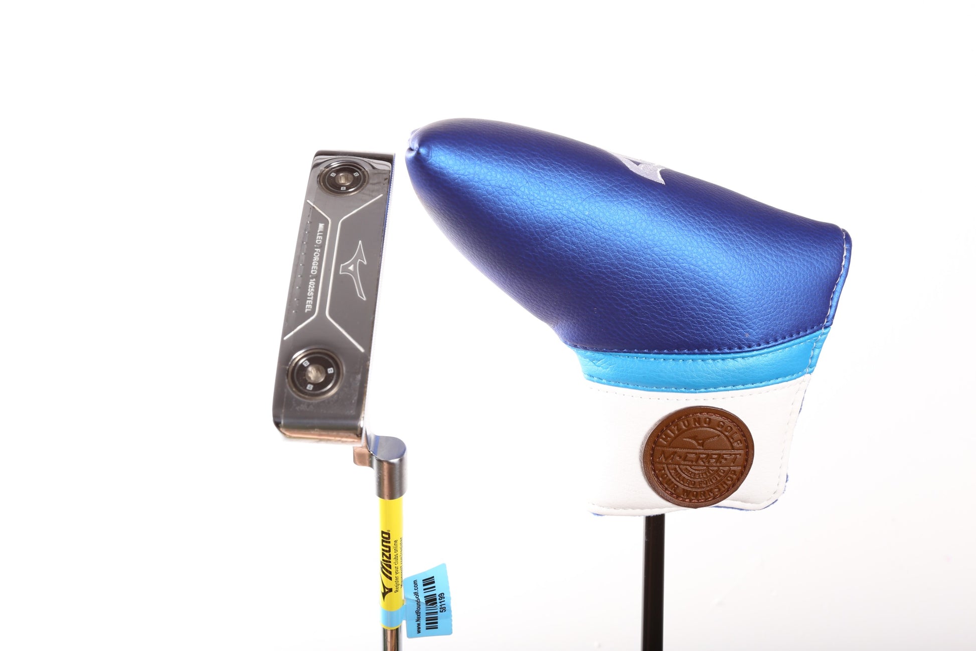 Used Mizuno M Craft II Black ION Putter - Right-Handed - 34 in - Blade-Next Round
