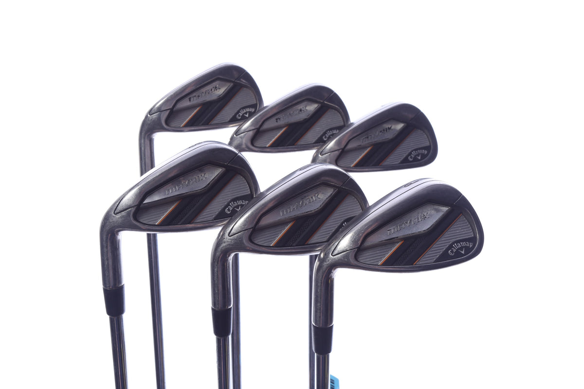 Used Callaway Mavrik Iron Set - Left-Handed - 5-PW - Stiff Flex