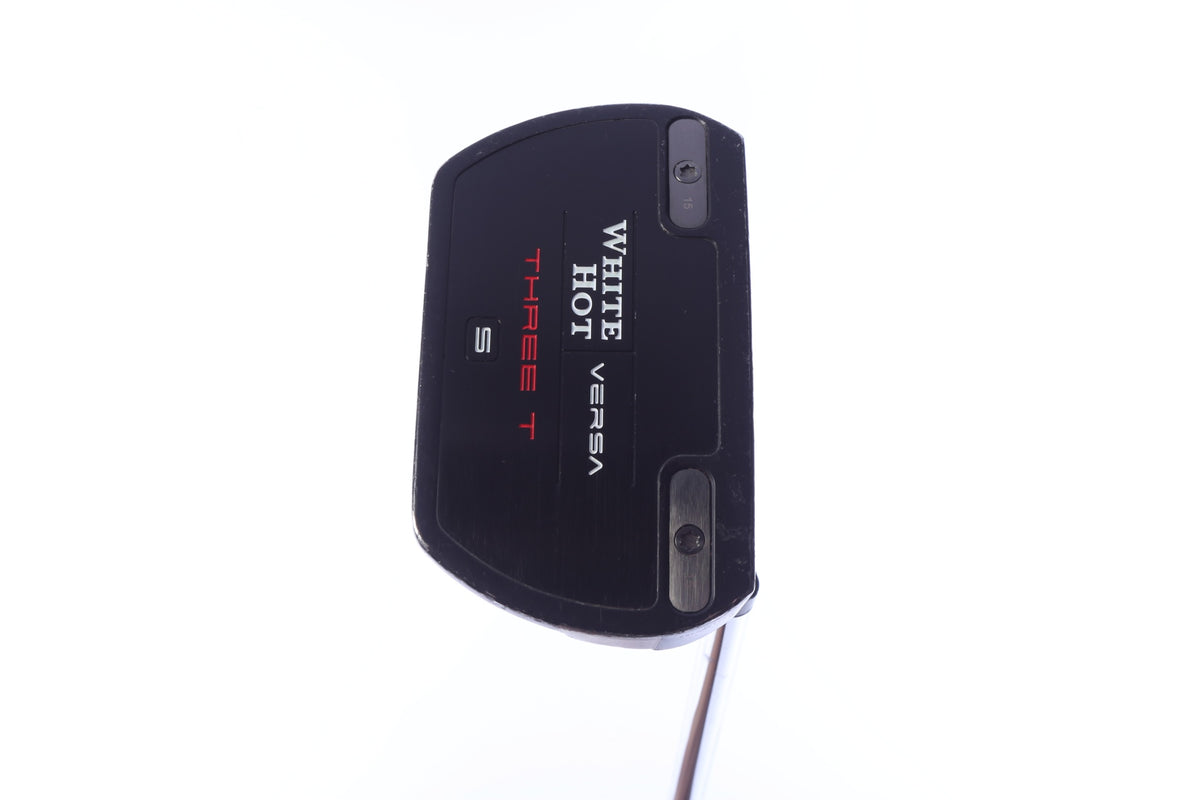 Used Odyssey White Hot Versa Three T Putter - Right-Handed - 35 in - Mid-mallet-Next Round